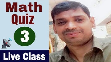 Math Quiz - 3 (Geometry - Centre of triangle) for SSC/RLY By Kapildeo Sir (Kd. Prasad)