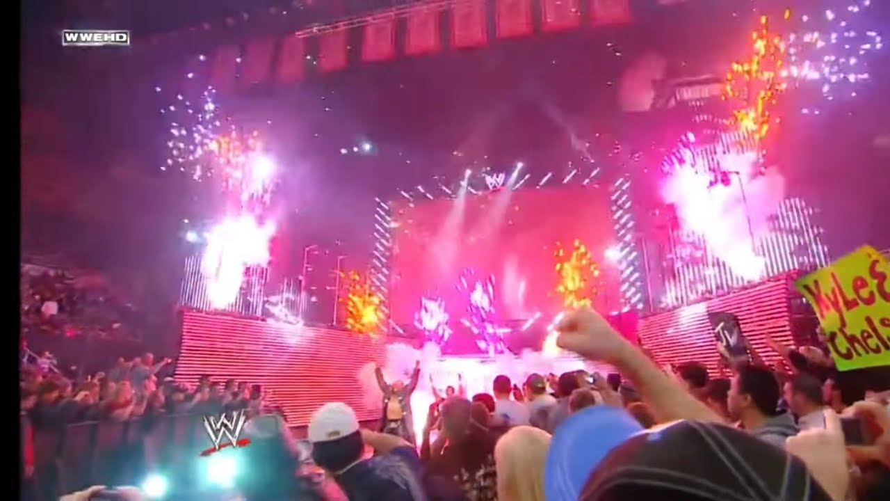 WWE Edge Entrance Royal Rumble 2009 - YouTube