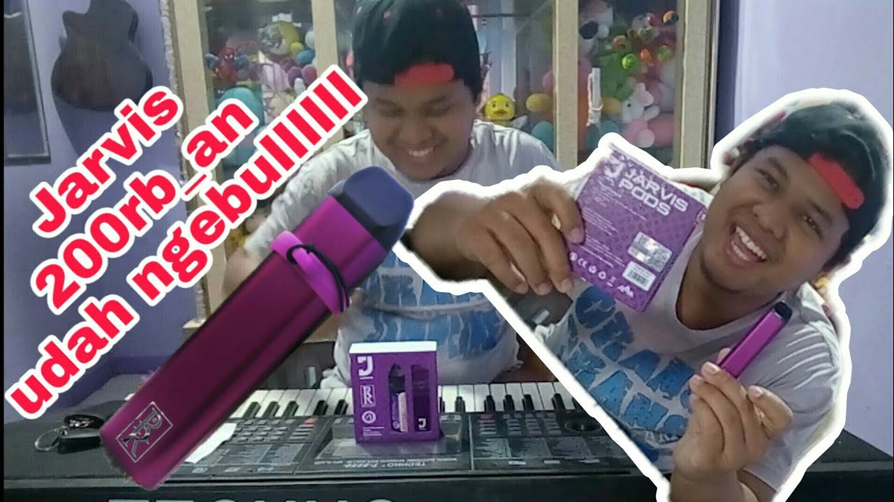 POD . vape . Unboxing Review . JARVIS pod kid by ROYRICARDO . 200 ribuan . pemula