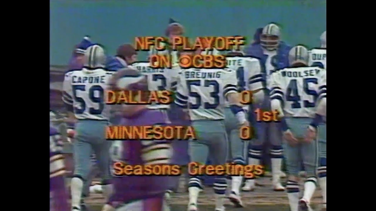 Dallas Cowboys Vs La Rams 1975 Nfc Championship Dallas Cowboys Vs La Rams 1975 Nfc Championship