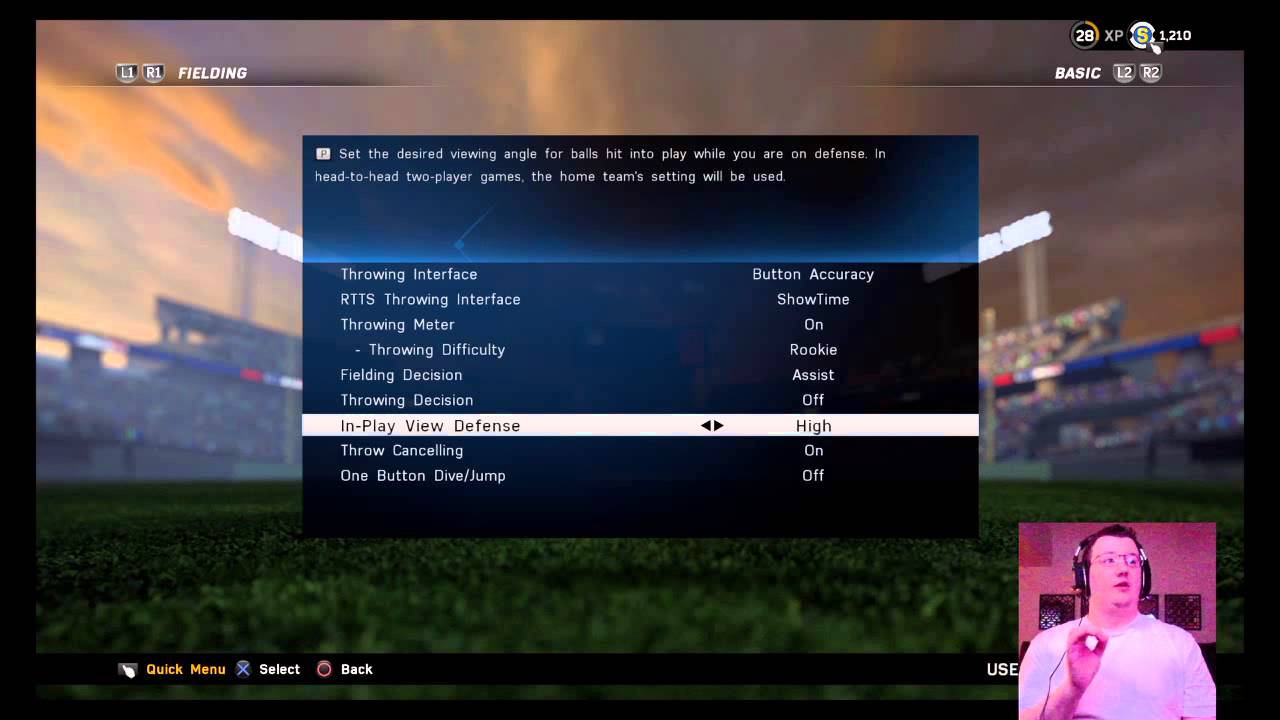 MLB The Show 16 - Camera Settings + Gameplay Settings #5 UPDATE