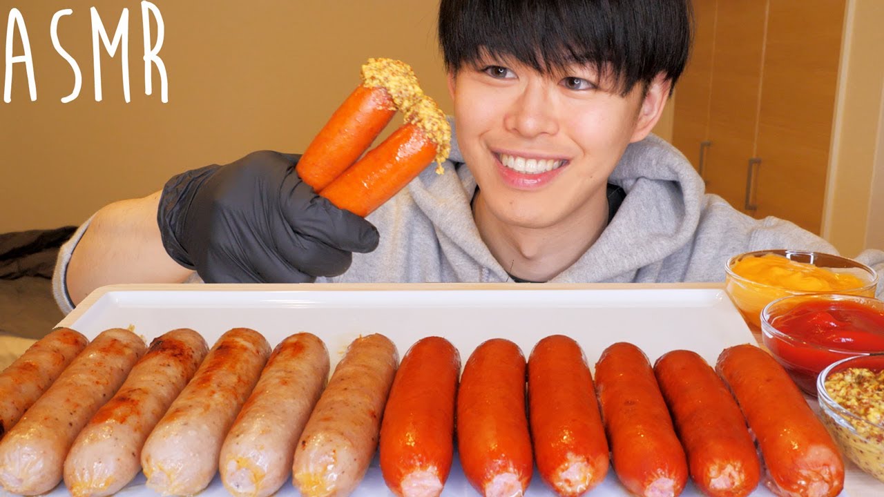 【咀嚼音】ジョンソンヴィルのソーセージを食べる【ASMR】