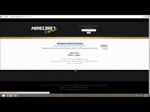 MINECRAFT - Free Optifine Cape Hack ( NEUE VERSION IN B 