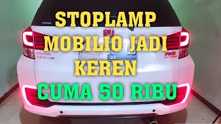 MODIF STOPLAMP MOBILIO MODAL 50 RIBU