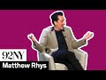 Matthew Rhys with Josh Horowitz on HBO’s Perry Mason