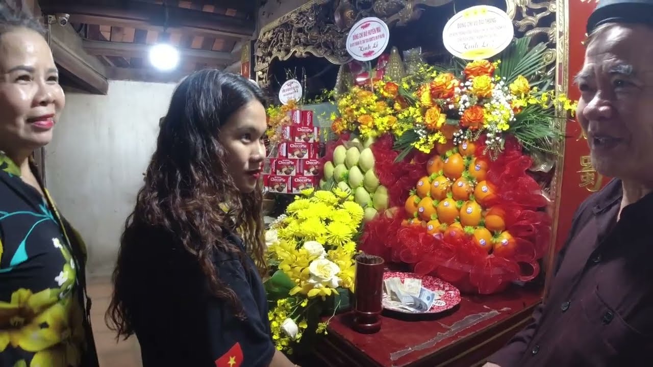 Chồng Bắc Vợ Nam du xuân 12 Tết | Bốc quẻ Đền Sái đẹp lắm ạ | Vlog 03