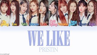 PRISTIN (프리스틴) - WE LIKE [HAN|ROM|ENG Color Coded Lyrics] Resimi