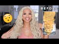 (BEGINNER FRIENDLY) HOW TO TONE A BLONDE WIG | 613 FRONTAL WIG | ALIEXPRESS