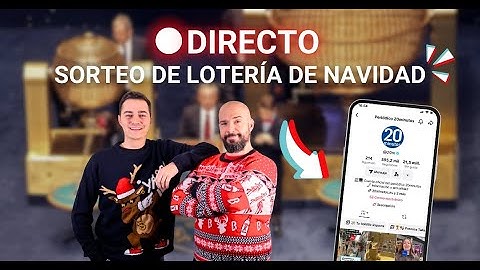 SORTEO DE LOTERÍA de Navidad 2024