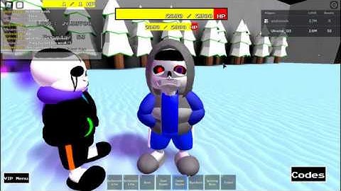 Sans Multiversal Battles all reset characters part 2. (Rewrite)