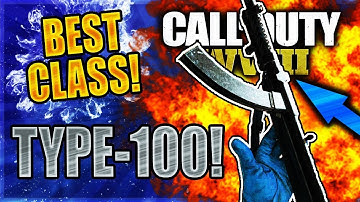 TYPE-100 BEST CLASS SETUP COD WW2 MULTIPLAYER! WW2 BEST TYPE 100 CLASS SETUP! TYPE 100 BEST CLASS!