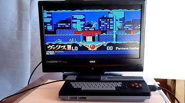VALIS II THE FANTASM SOLDIER (Multidisk MSX2 game)