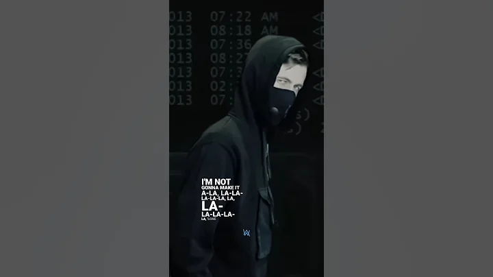 Alan Walker & Ava Max - Alone Pt.II Lyrics #alanwalker