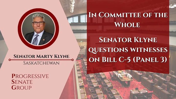 Senator Klyne questions witnesses on Bill C-5 (Panel 3) - June 16, 2025 (English feed)