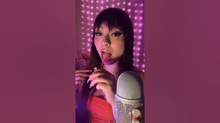 ASMR Lollipop Music? #asmr #mouthsounds #relax #tingles #cool