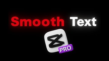 How To Create A SMOOTH Text Animation In CapCut PC Pro Version