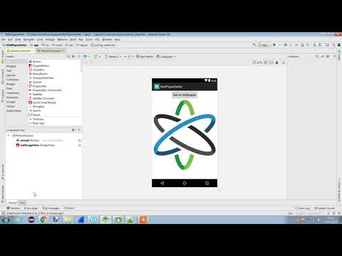 How to Make Wallpaper Android Application by using Android Studio