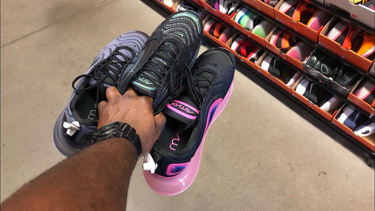 NIKE OUTLET VLOG: A BUNCH OF AIR MAX 720 AT 50% OFF RETAIL!!!