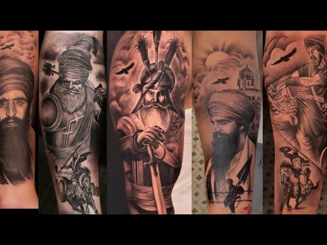 Bhagat Singh tattoo | portrait tattoo | tattoo | tattoos | sagart gallery -  YouTube