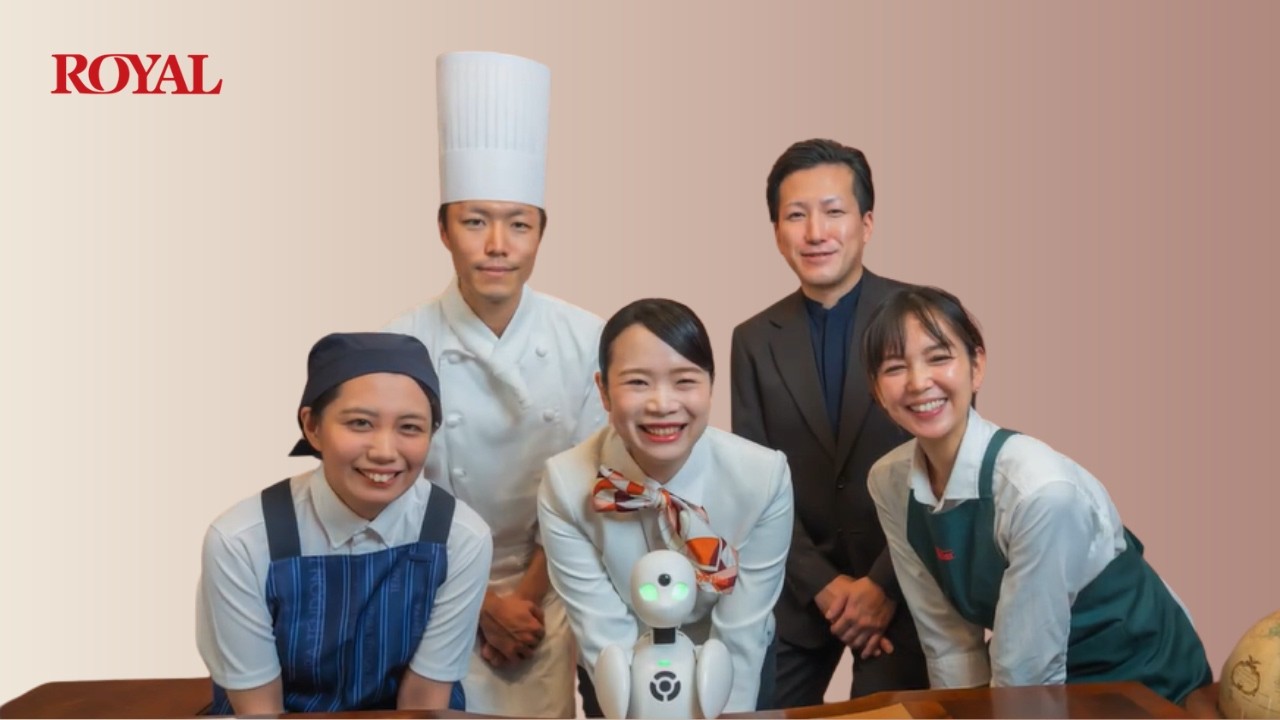 ロイヤルグループ×オリィ研究所（分身ロボット「OriHime」）