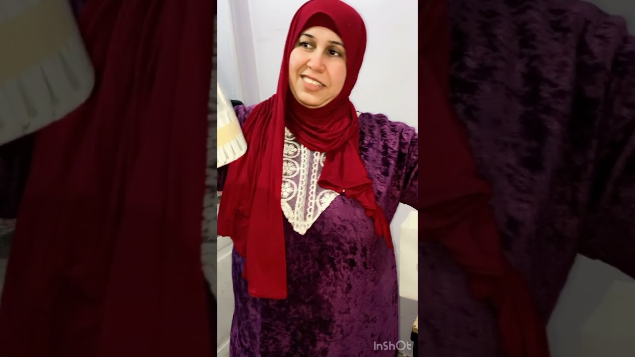 أنا  دخلت علي ماما لقتها بتروق الوضه❤️🧤