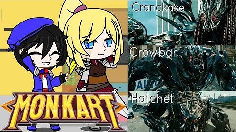 monkart girl react highway battle | Transformers dark of the moon | #gachaclub#gachareact