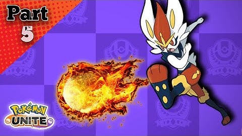 Pokemon Unite | Walkthrough Just Gameplay Part 5 | Cinderace