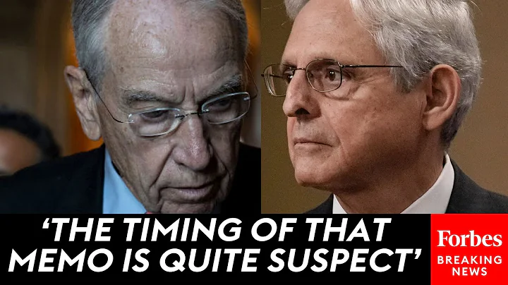 'The Timing Of That Memo Is Quite Suspect': Grassl...