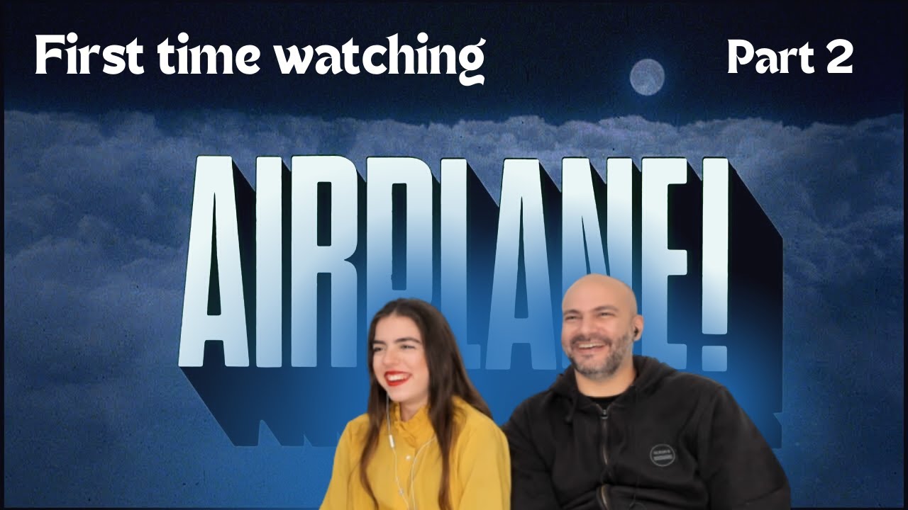 FUNNY as Hell! First time watching Airplane! (Reaction - 2/2)