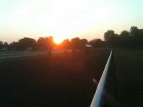 Rachel Alexandra 7-17-2010 DAILY GALLOP