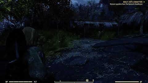 Fallout 76 - Assassinated by a cheater using a hacked weapon