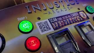 Injustice Fec Game W Cards- Arcade Online Auction Bid Bidderbros.com Sale Ends January 24, 2025