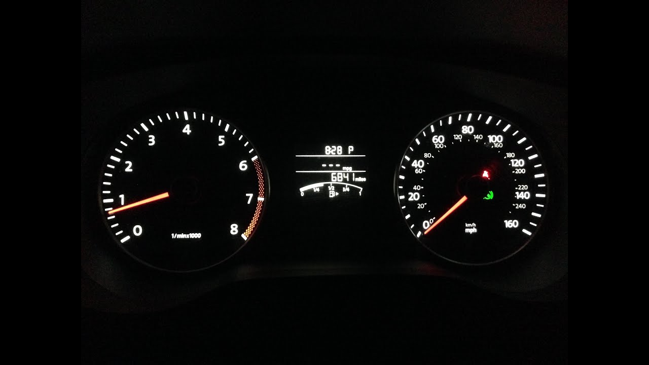 2014 jetta 1 8t start rev interior at night youtube