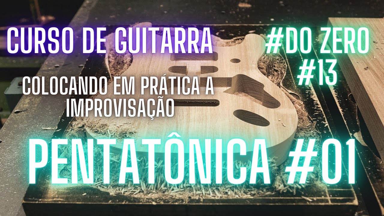 Curso de Guitarra! #13 Escala Natural (corda 4)  