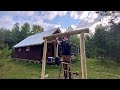 Building A Log Well House On Our Homestead Start To Finish