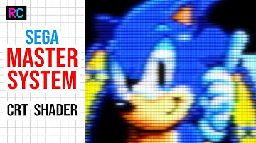 Sega Master System - RetroArch CRT TV Shader/Filter
