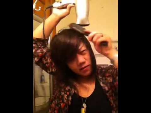 How to blow dry your hair in 5 minutes. - YouTube
