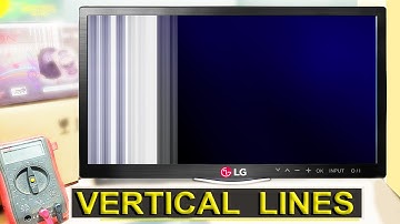 LG LED TV Vertical Lines or Bars Problem | No Picture No Graphics | LG LCD TV Screen Problem
