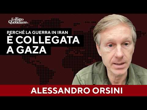 Video Orsini sulla guerra in Iran: Ecco perché è collegata a Gaza