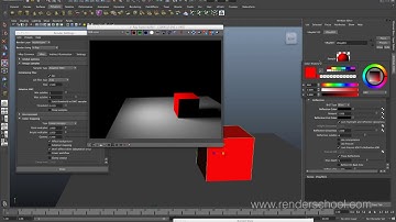 Renderschool VRAY for Maya - Basics - video 01 Linear Workflow