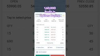 1,64,000 profit in option buying #npfinancials #nifty #stockmarket