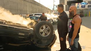 Braun Strowman Regresa y Destruye el Vehiculo de The Miz - WWE Raw Español: 05\/09\/2022