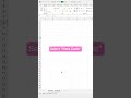 Did you know this Excel Hack! #exceltrickshots #exceltrickshots #excel #shorts #viralvideo
