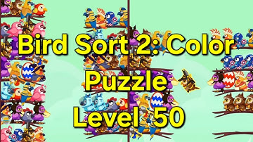 Bird Sort 2: Color Puzzle - Level 50