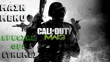 Call Of Duty Modern Warfare 3 - Main Menu - Special Ops - (Theme)