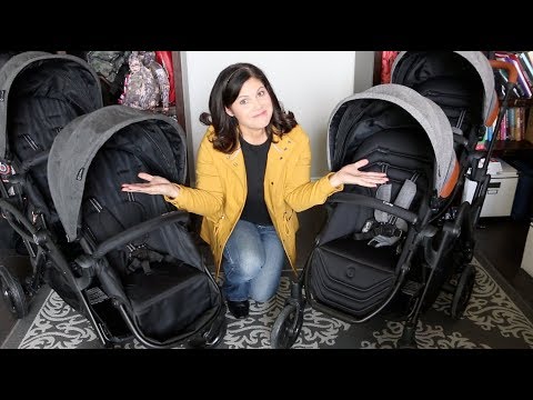 blue stroller and car seat Doona Infant Car Seat & Stroller Ocean Blue main image 0