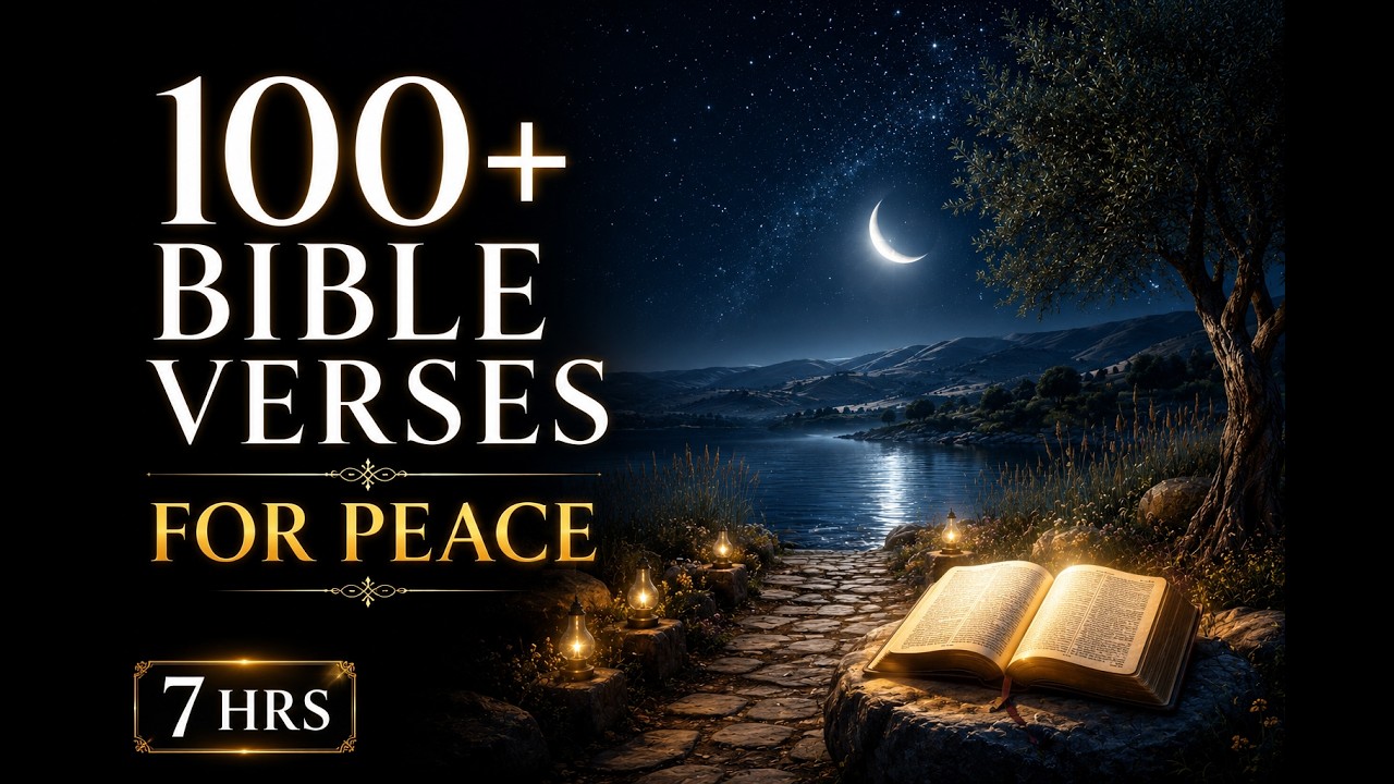 Scriptures Youtube 7 Hours of Peaceful Bible Verses for Sleep | 100+ Scriptures for Peace ...