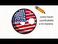 Como hacer countryballs a mi manera
