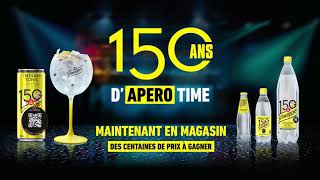 Schweppes Indian Tonic - 150 ans d'Apero Time