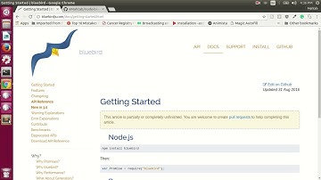 Using bluebird library to promisify async operations in Node.js